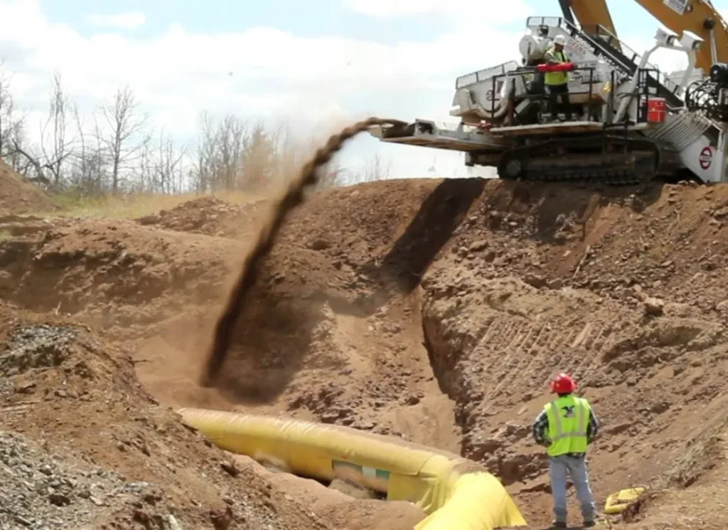 Large pipeline backfilling process.
